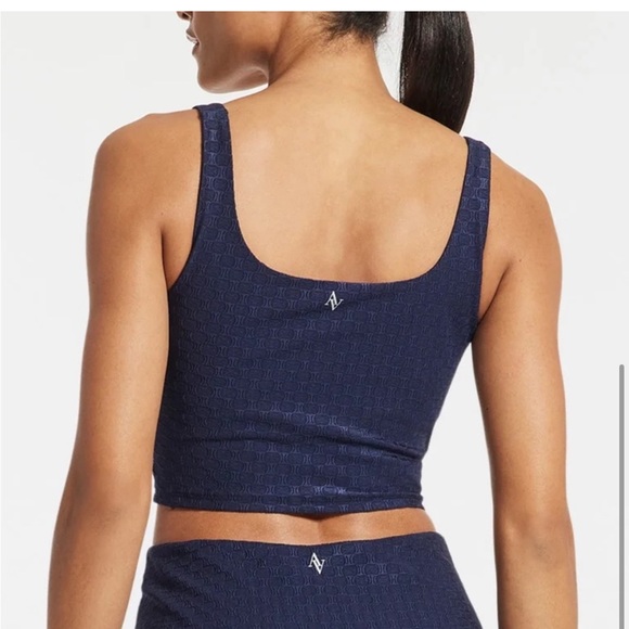 ALL ACCESS Jacquard Tempo Crop Top & Skort Set Size S NWOT - Picture 5 of 8